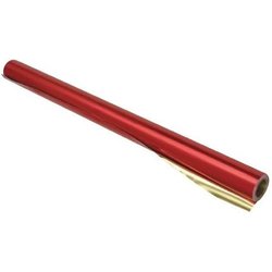 Alufolie 50x78cm rot/gold