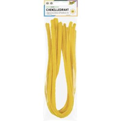 Chenilledraht 8mm 50cm 10St ocker