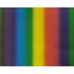Regenbogen-Wellpappe Folia 77010 50x70cm 10Bg