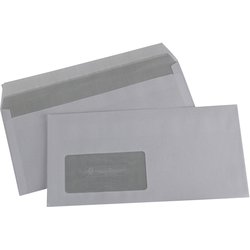 Briefumschlag mit Fenster DIN Lang weiß  80g/m² 1000St