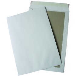 Papprückenwand-Tasche DIN B4 weiß  120g/m² 125St