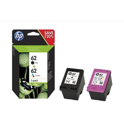 InkJet Patronen Kombipackung HP N9J71AE
#62 black + tricolor