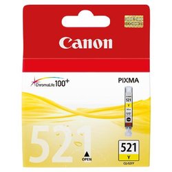InkJet-Patrone Canon CLI-521Y 9ml ca.470S. yellow