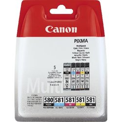 Tintenpatrone Canon PGI-580/CL-581 Multipack black/cyan/magenta/yellow