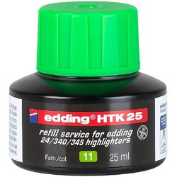 Textmarker-Nachfülltusche Edding  HTK25 hellgrün