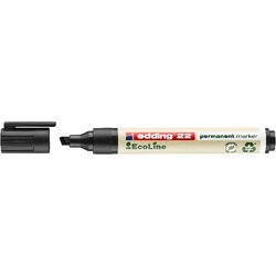 Permanentmarker Edding 22 EcoLine Keilspitze 1-5mm schwarz