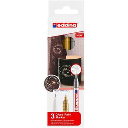 Glanzlack-Marker 780 creative 3er Set