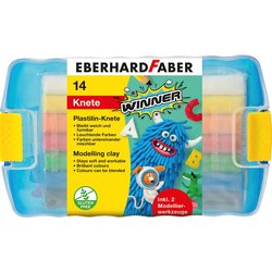 Plastilinknete 14er Kunststoffbox
