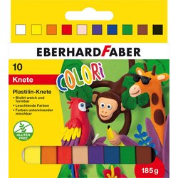 Plastilinknete 10er Kartonetui