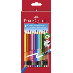 Buntstifte Classic Colour radierbar 12St im Kartonetui