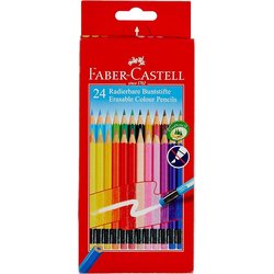 Buntstifte Classic Colour radierbar 24St im Kartonetui