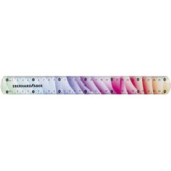 Lineal Rainbow 30 cm flexibel