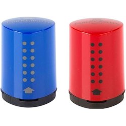 Spitzdose GRIP MINI blau/rot