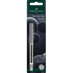 Tintenroller Free Ink 0,7 mm fine schwarz auf Blisterkarte