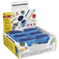 Dreifachspitzdose Colori blau