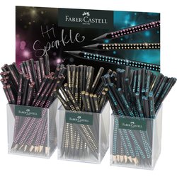 Bleistifte Sparkle Midnight 3er Köcher 144St
