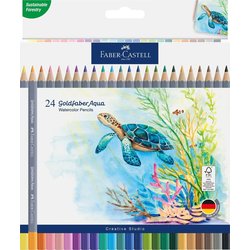 Aquarell Goldfaber Underwater Treasures 24er