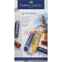 Ölpastellkreide Faber Castell 127012  Kartonetui 12St