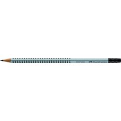 Bleistift Faber Castell 117201 Grip2001 B mit Radierer
