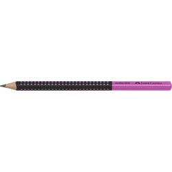 Bleistift Jumbo Grip Two Tone schwarz/pink