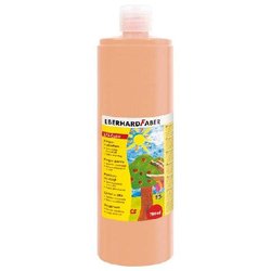 Fingerfarbe 750 ml Flasche fleischfarbe