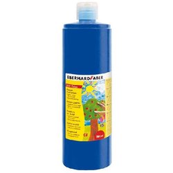 Fingerfarbe 750 ml Flasche kobaltblau