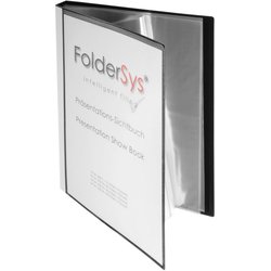 Präsentations-Sichtbuch Foldersys 25014-30 A4 40 Hüllen