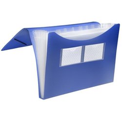 Fächertasche Foldersys 70005-40 7-tlg. blau