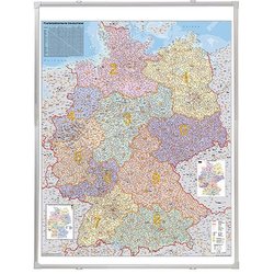 FRA PLZ-Tafel pinnbar KA445P Deutschlandkarte