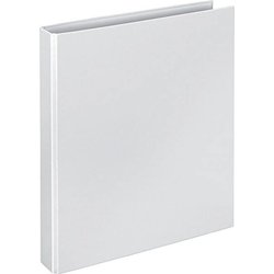 Ringbuch Hartpappe PP-kaschiert Basic A4 25mm weiß