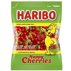 HARIBO Happy Cherries 175g Fruchtgummi mit Kirschgeschmack
