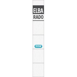 Rückenschild Elba 04294 24x159mm 10St weiß (für Ordner 10494)