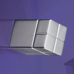 SuperDym-Magnet Cube silber                