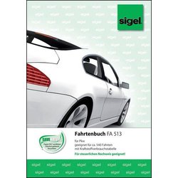 Fahrtenbuch Sigel FA513 A5 PKW 32Bl