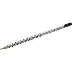 Bleistift Faber Castell 117200 Grip2001 HB mit Radierer