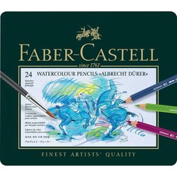 Aquarellstift Faber Castell 117524 A.Dürer 24St im Metalletui