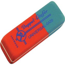 Radierer Läufer 0420 Universal blau/rot