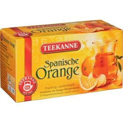Teekanne Tee Spanische Orange