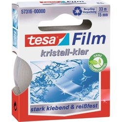 Klebefilm Tesa 57316 kristall-klar 33m/15mm