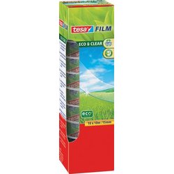 Klebefilm Tesa 57070 Eco&Clear Office-Box 10mx15mm 10St