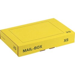 Mail-Box Versandkarton XS gelb
