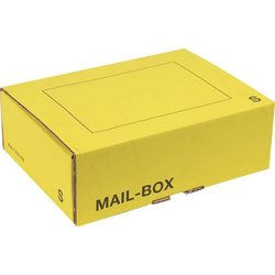 Mail-Box Versandkarton S gelb