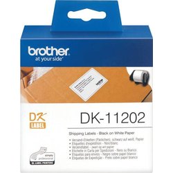 Versandetikett Brother 300 St. 62x100mm DK 11202, QL 500/550