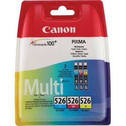 Tintenpatrone Canon CLI-526 Rainbowpack cyan/magenta/yellow