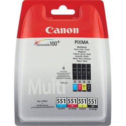 Tintenpatrone Canon CLI-551 Multipack black/cyan/magenta/yellow