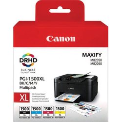InkJet-Patrone Canon PGI-1500XL 34,7ml+3x12ml HighCapacity Multi-Pack CMYK
