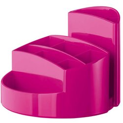 Schreibtisch-Köcher Rondo pink 