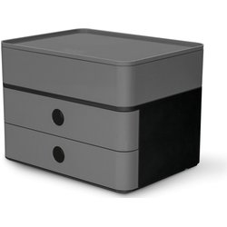 SMART-BOX PLUS ALLISON,granite grey mit 2 Schubladen und Utensilienbox