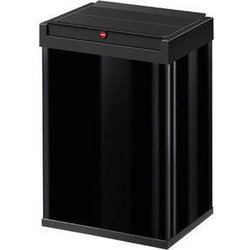 Hailo Großraum-Abfallbox Big-Box 40 Liter, Stahlblech schwarz
