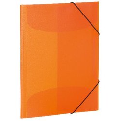 Sammelmappe A3 PP transluzent orange